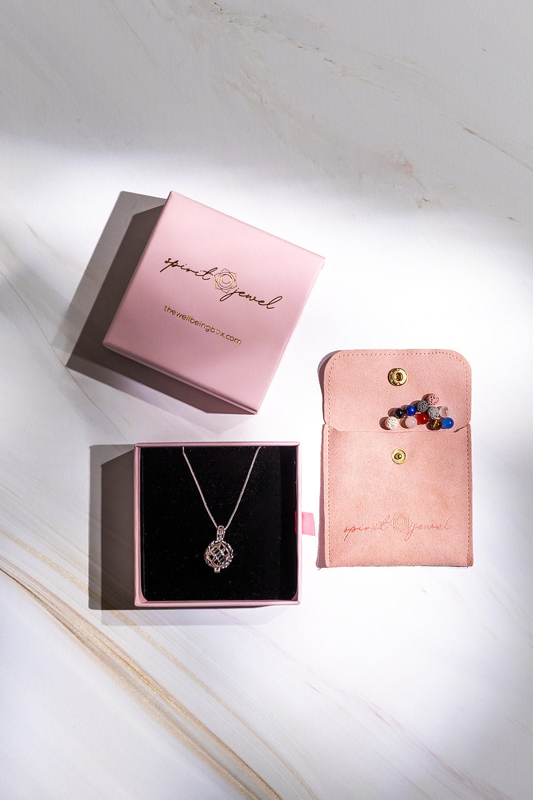 Spirit Jewel Interchangeable Cage Necklace